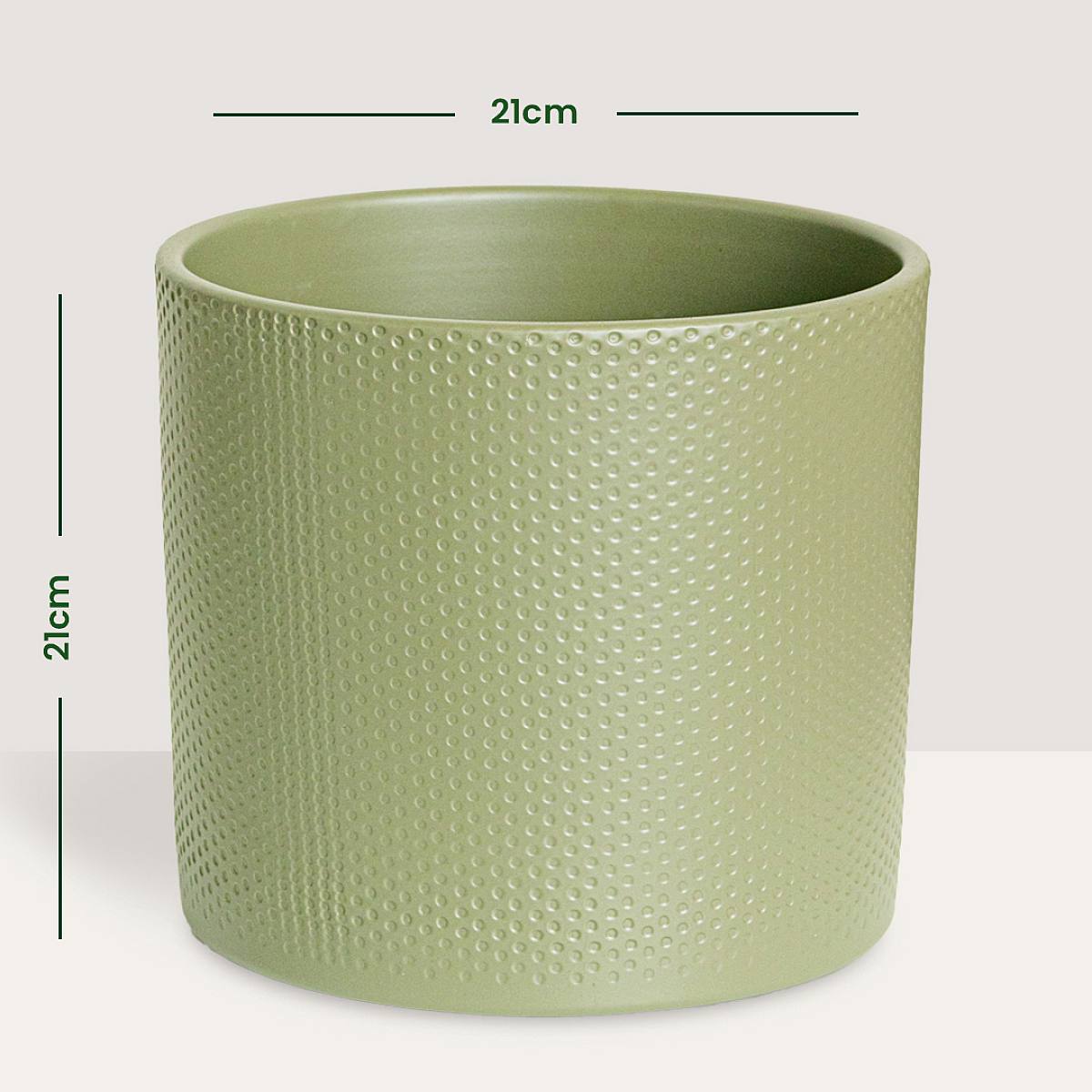 Jardinière Era Green- M/21cm picture 4
